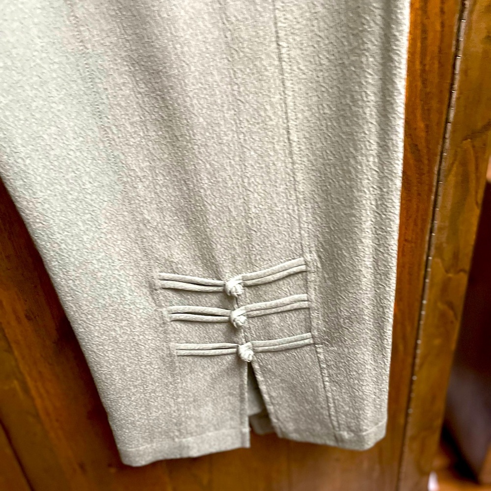 Special! CITRON SANTA MONICO 100% SILK 2-PIECE CAPRI OUTFIT $29 - Picture 4 of 11